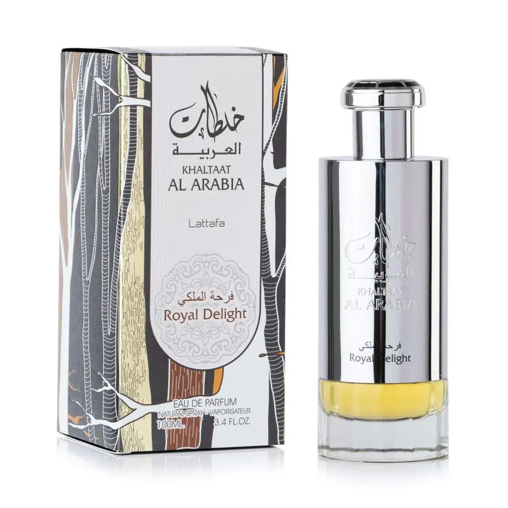 Khaltaat Al Arabia Silver Royal Delight Lattafa 100ml